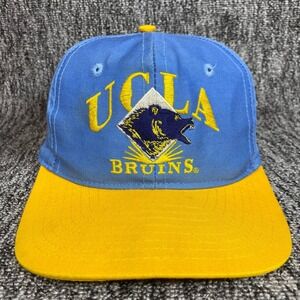 Signature UCLA Bruins Hat Mens OSFA Blue Yellow Vintage Snapback Cap